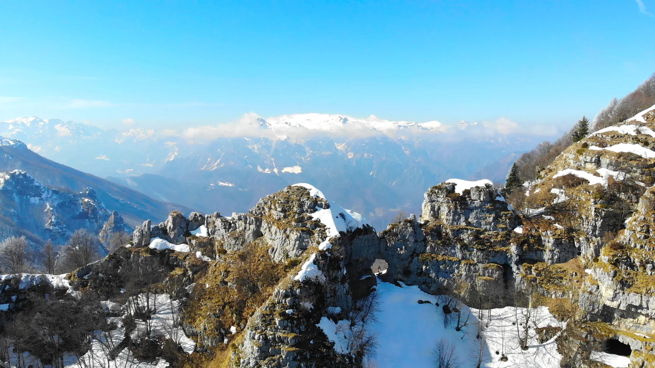 Trekking sul monte Priaforà – il leggendario arco di roccia